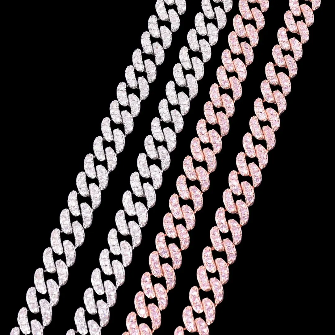 10MM Tennis Cut Stones Iced Out Diamond Bracelet