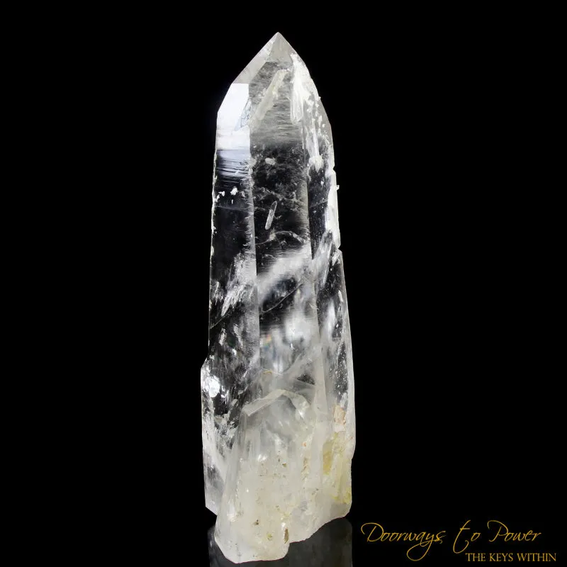15.5" Massive Lemurian Seed Crystal Point 'PURE LIGHT' 15 lbs. Blessed & Energized