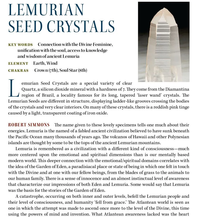 15.5" Massive Lemurian Seed Crystal Point 'PURE LIGHT' 15 lbs. Blessed & Energized