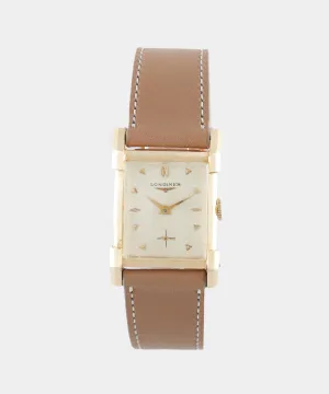 1951 Longines Tank Watch in Gold