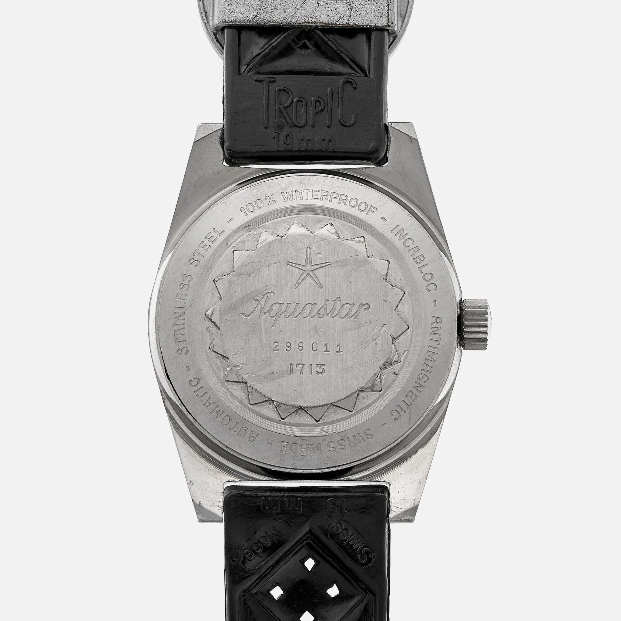 1960s Aquastar 63 For Scubapro Ref. 1713 With Thermometer