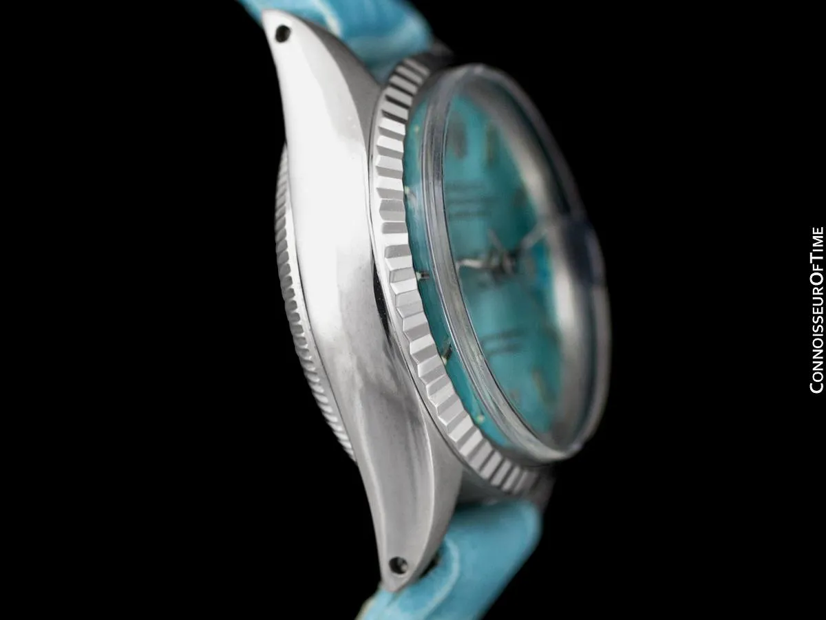 1969 Rolex Datejust (President) Ladies Vintage Watch with Tiffany Blue Dial - 18K White Gold