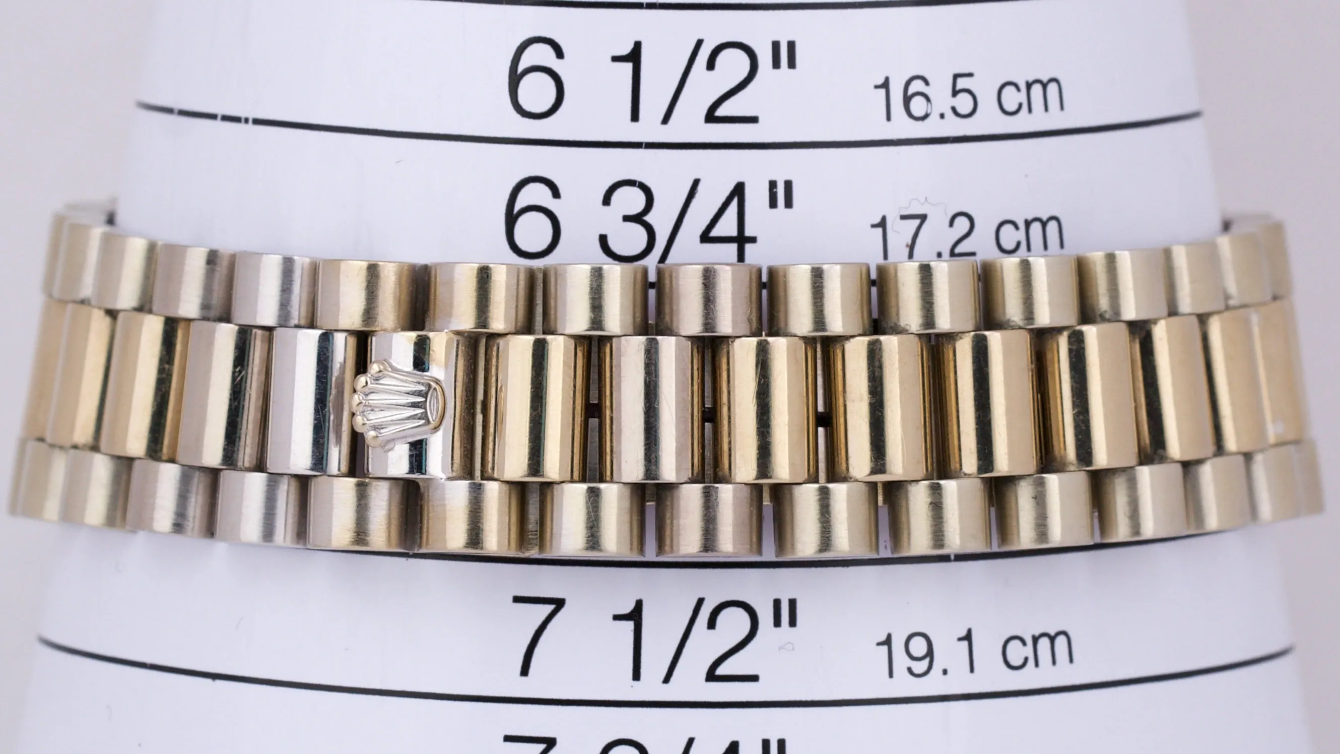 1984 Rolex Day-Date President SILVER DIAMOND 36mm 18K White Gold Watch 18039