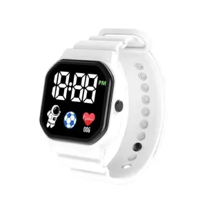 2 Piece LED Digital Sports Watches Silicone Band
