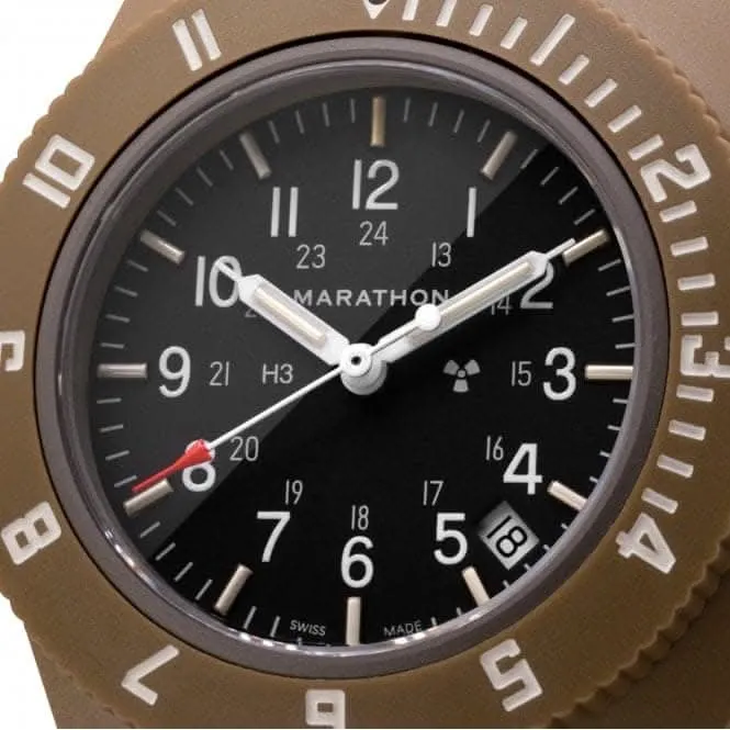 41mm Desert Tan Pilot's Navigator Date Nylon DEFSTAN Watch