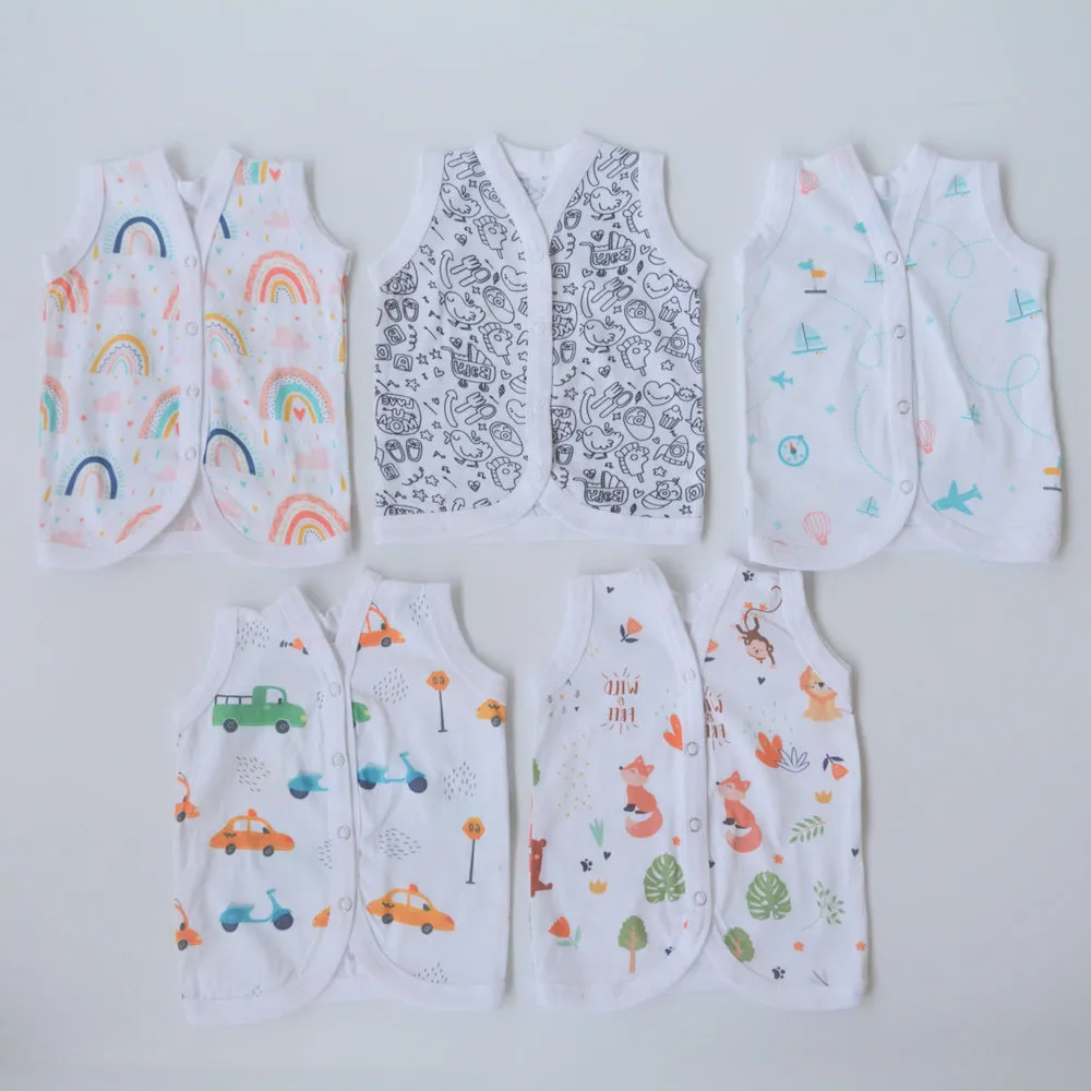 All Colours Basket - Everyday Essentials Nappy & Vest (Set of 10)