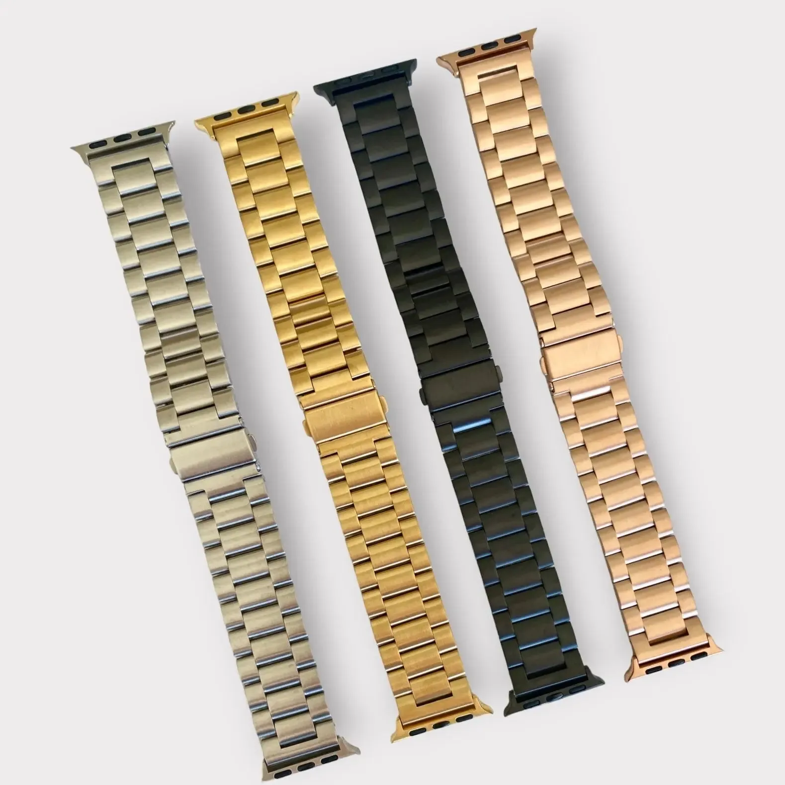 Apple Watch Band 3 Link Stainless Watchband