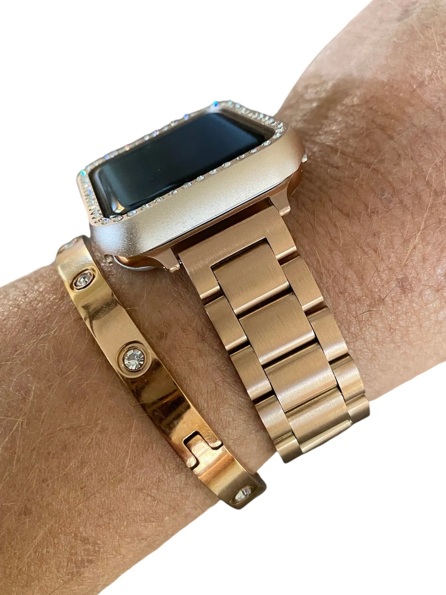 Apple Watch Band 3 Link Stainless Watchband