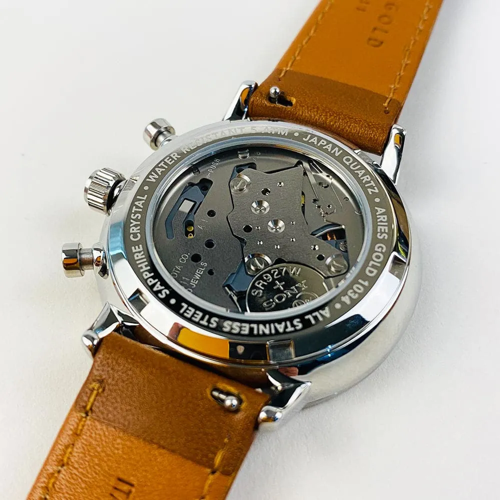 ARIES GOLD VENTURER L 1034 S-S CHRONOGRAPH WOMEN'S WATCH