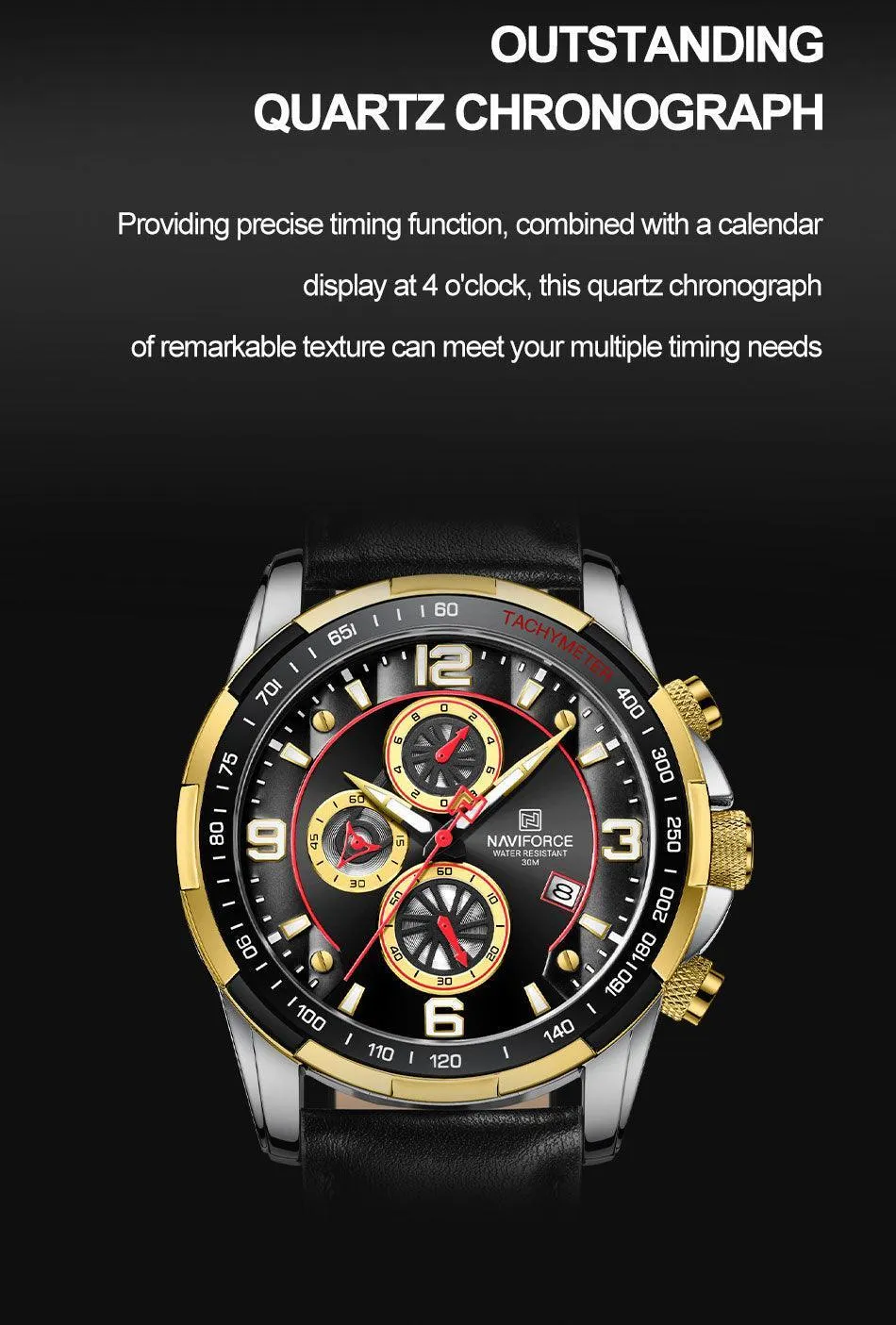 BEST GIFT IDEAS - Luxury Brand Fashion Design Multifunction Quartz Watch