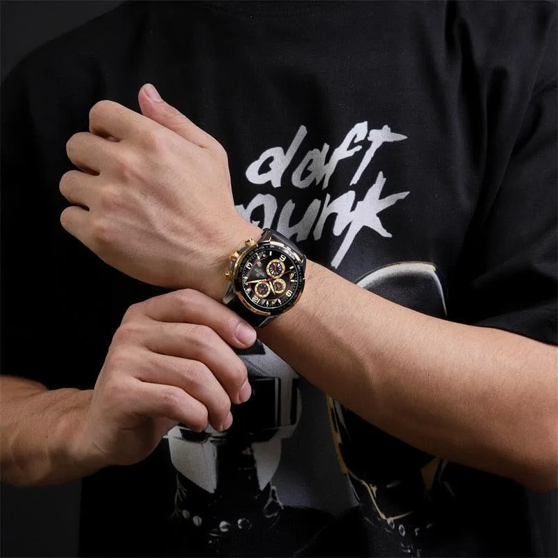 BEST GIFT IDEAS - Luxury Brand Fashion Design Multifunction Quartz Watch