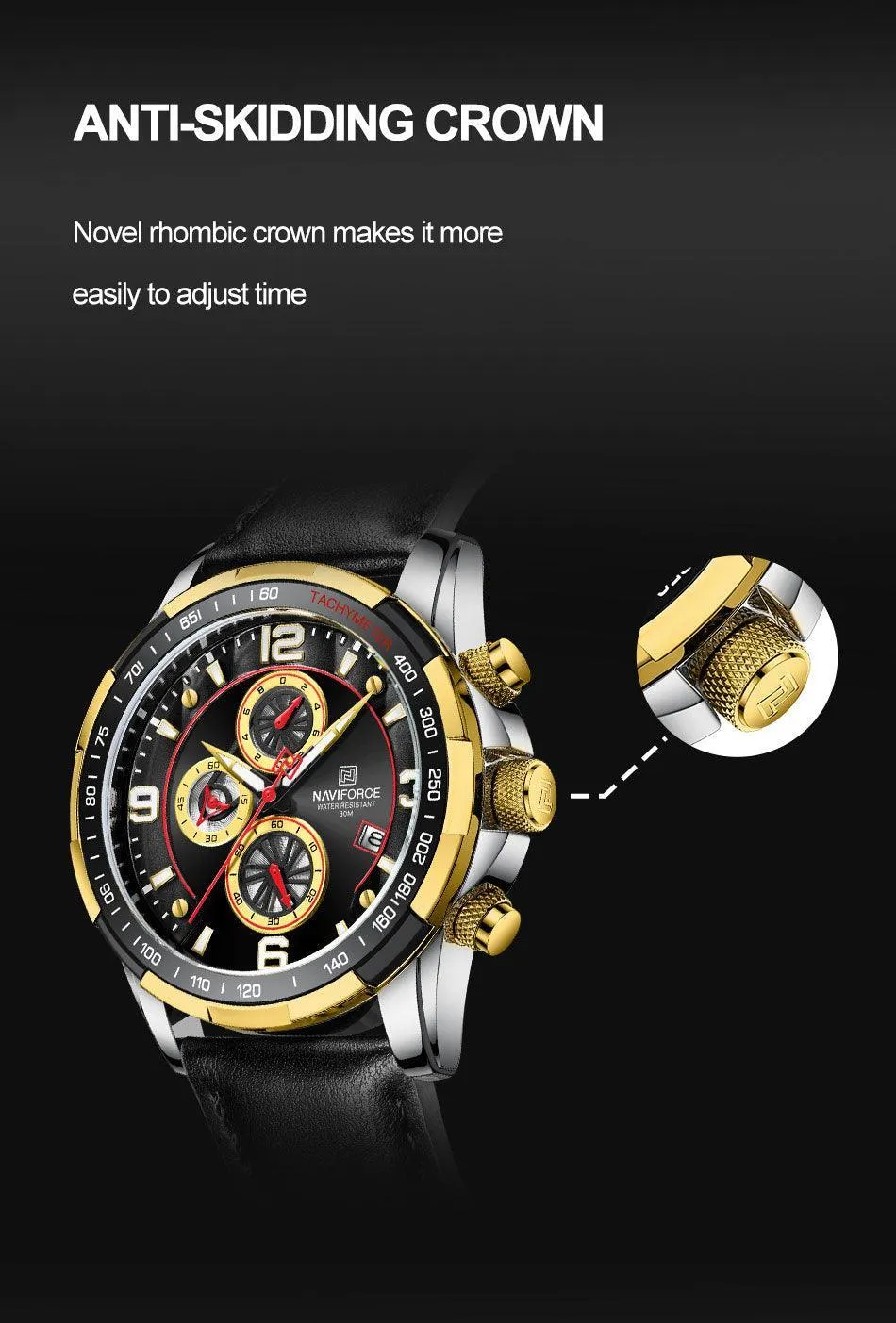 BEST GIFT IDEAS - Luxury Brand Fashion Design Multifunction Quartz Watch