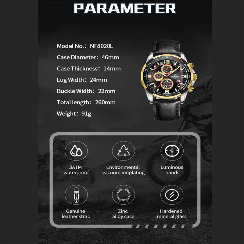 BEST GIFT IDEAS - Luxury Brand Fashion Design Multifunction Quartz Watch