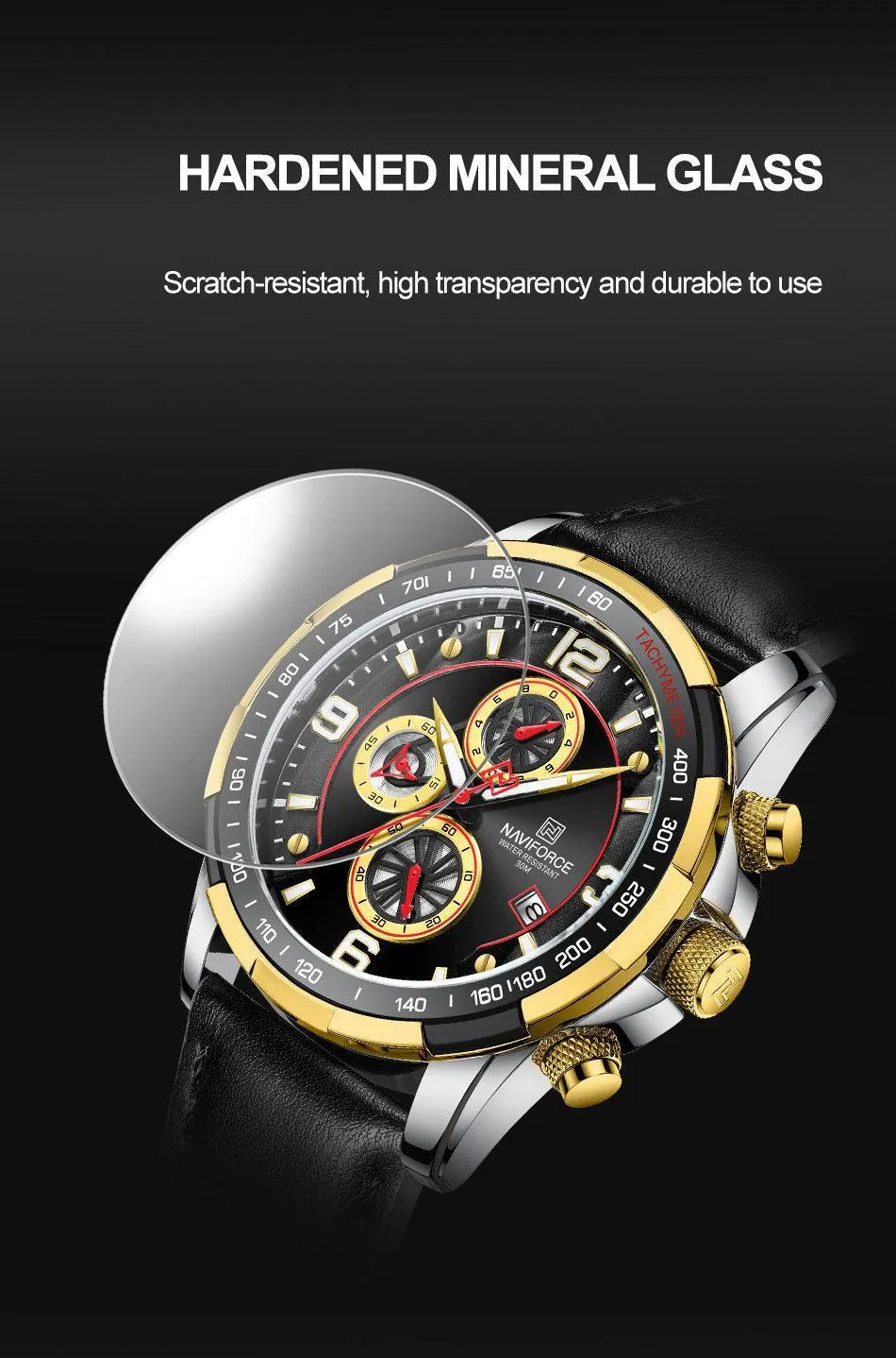 BEST GIFT IDEAS - Luxury Brand Fashion Design Multifunction Quartz Watch
