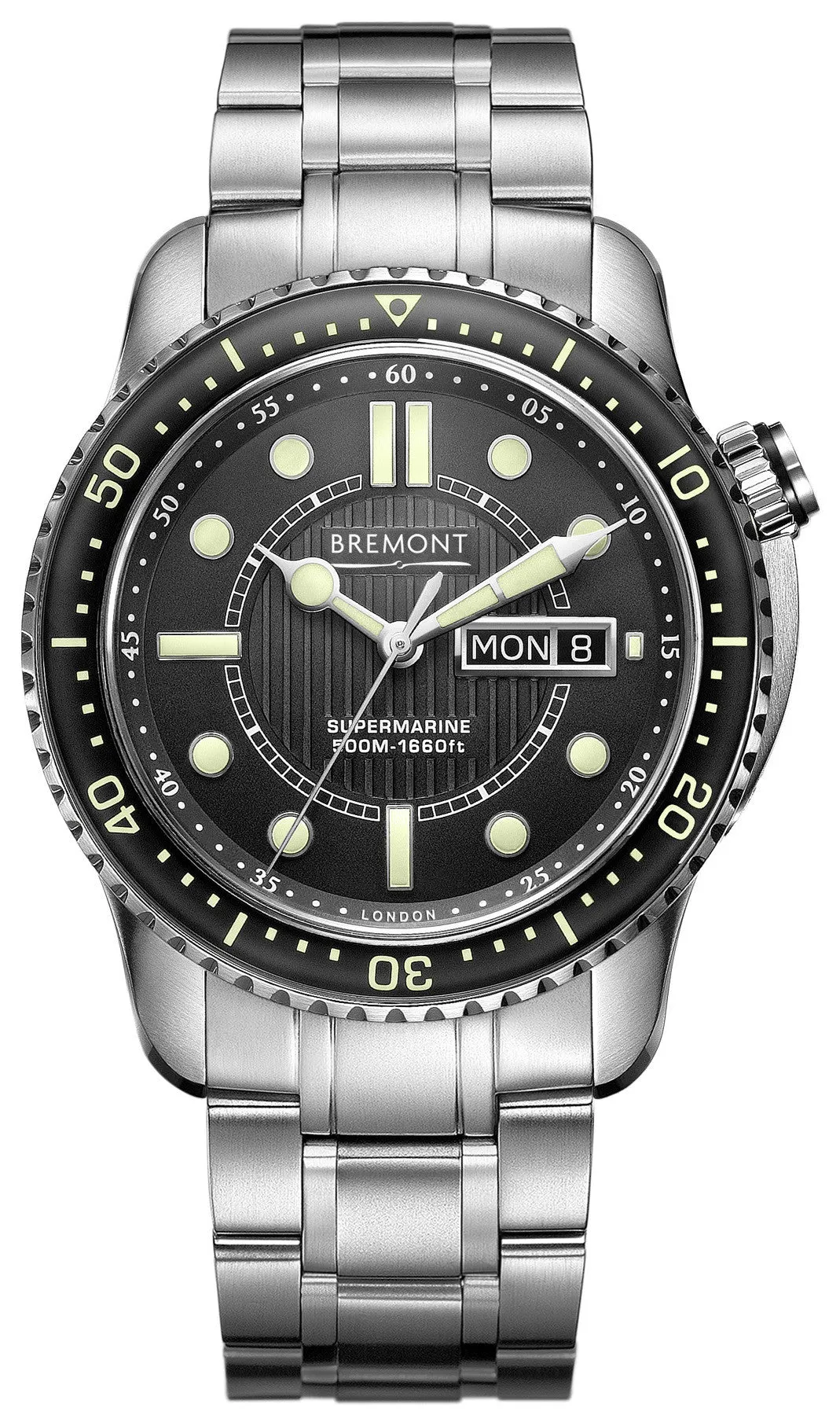 BM Watch Supermarine 5 Black Bracelet