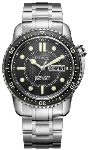 BM Watch Supermarine 5 Black Bracelet