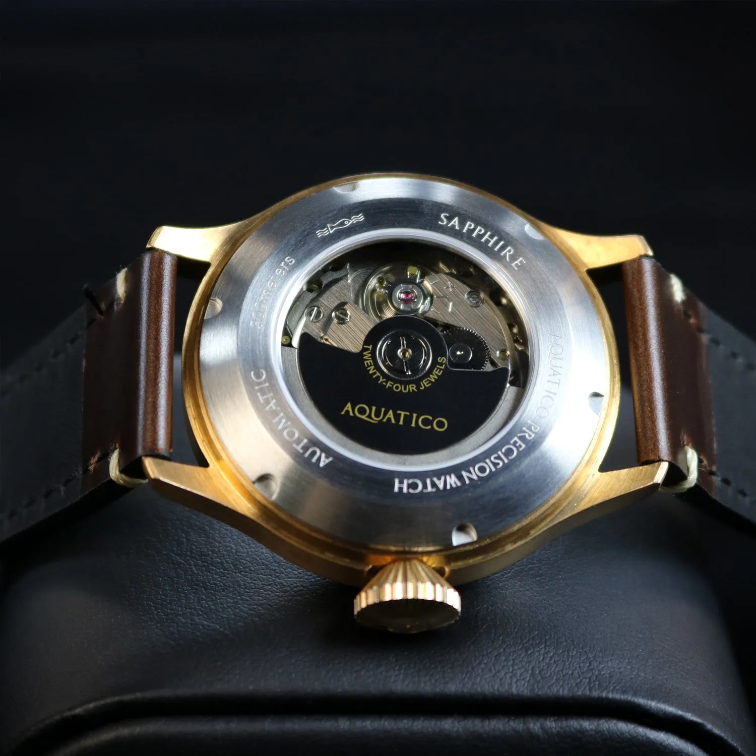 Bronze Horizon Hawk GMT Gradient Blue Enamel Dial