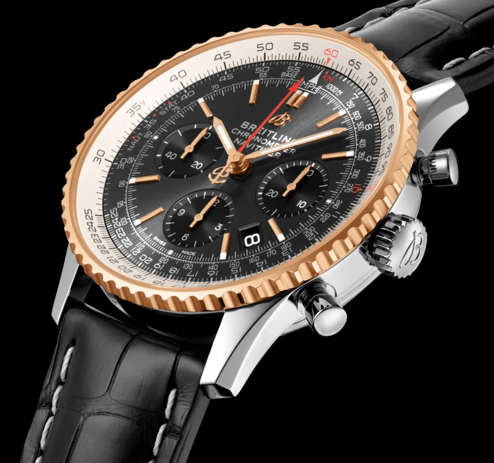 BRT Watch Navitimer B1 Chronograph 43 Red Gold