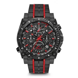 BULOVA MEN'S PRECISIONIST CHRONOGRAPH WATCH 98B313