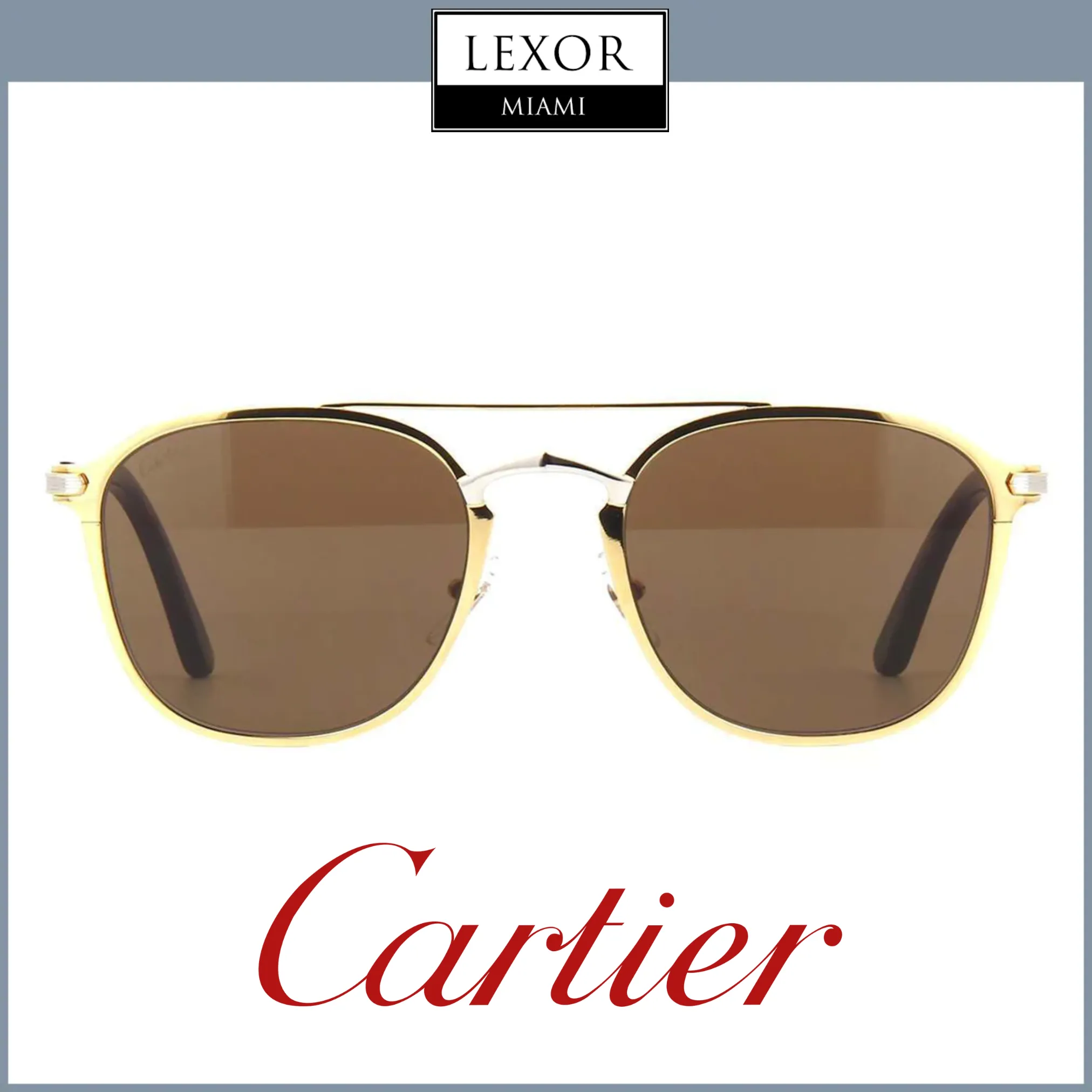 Cartier CT0012S 02 Unisex Sunglasses