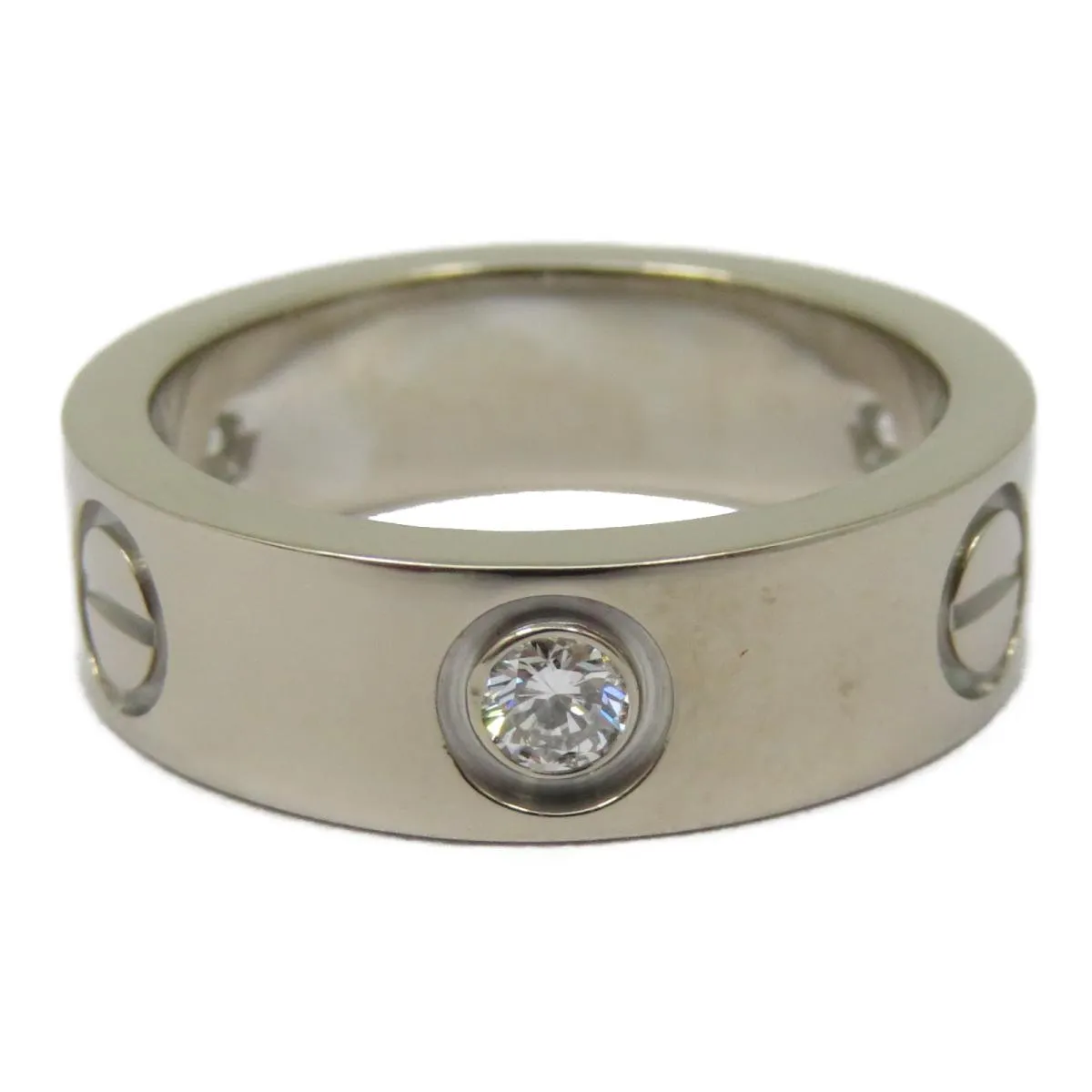 Cartier LOVE ring, 3 Diamonds, 49
