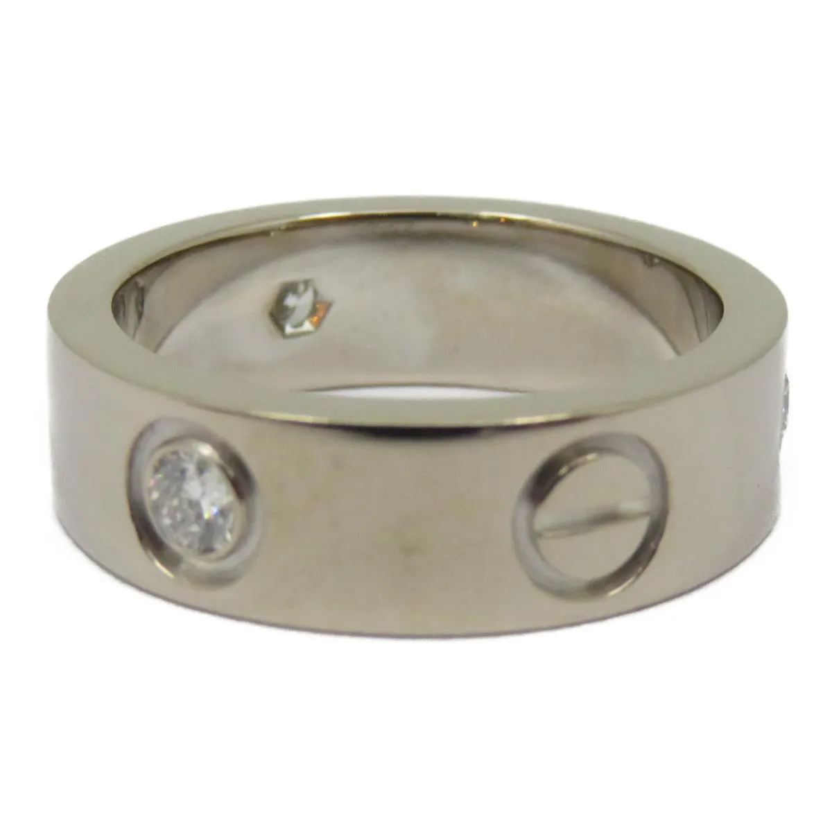 Cartier LOVE ring, 3 Diamonds, 49