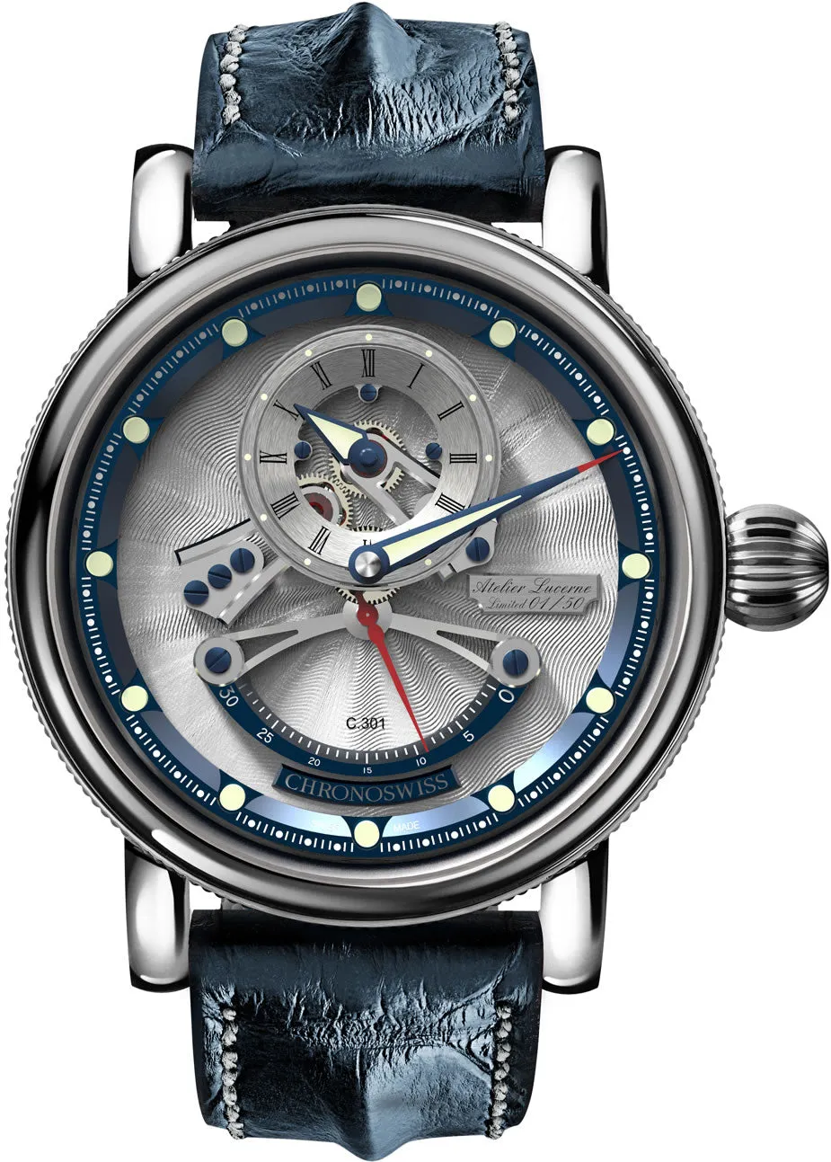 CHRN Watch Flying Grand RegulatORS Open Gear ReSec