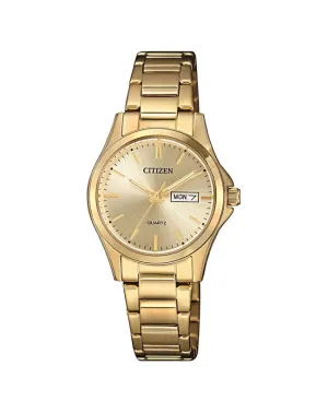 Citizen Gold Dress Women's Watch EQ0593-85P