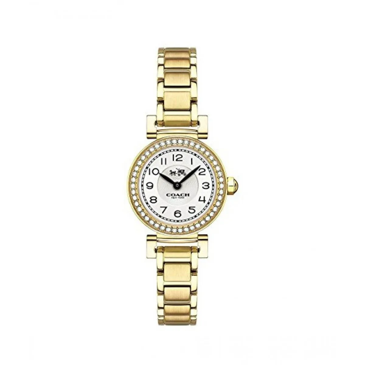 Coach Gold Tone Swarovski Crystal Women's Watch 14502403