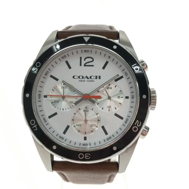 Coach Sullivan Leather Strap Chronograph Men's Watch 14602057