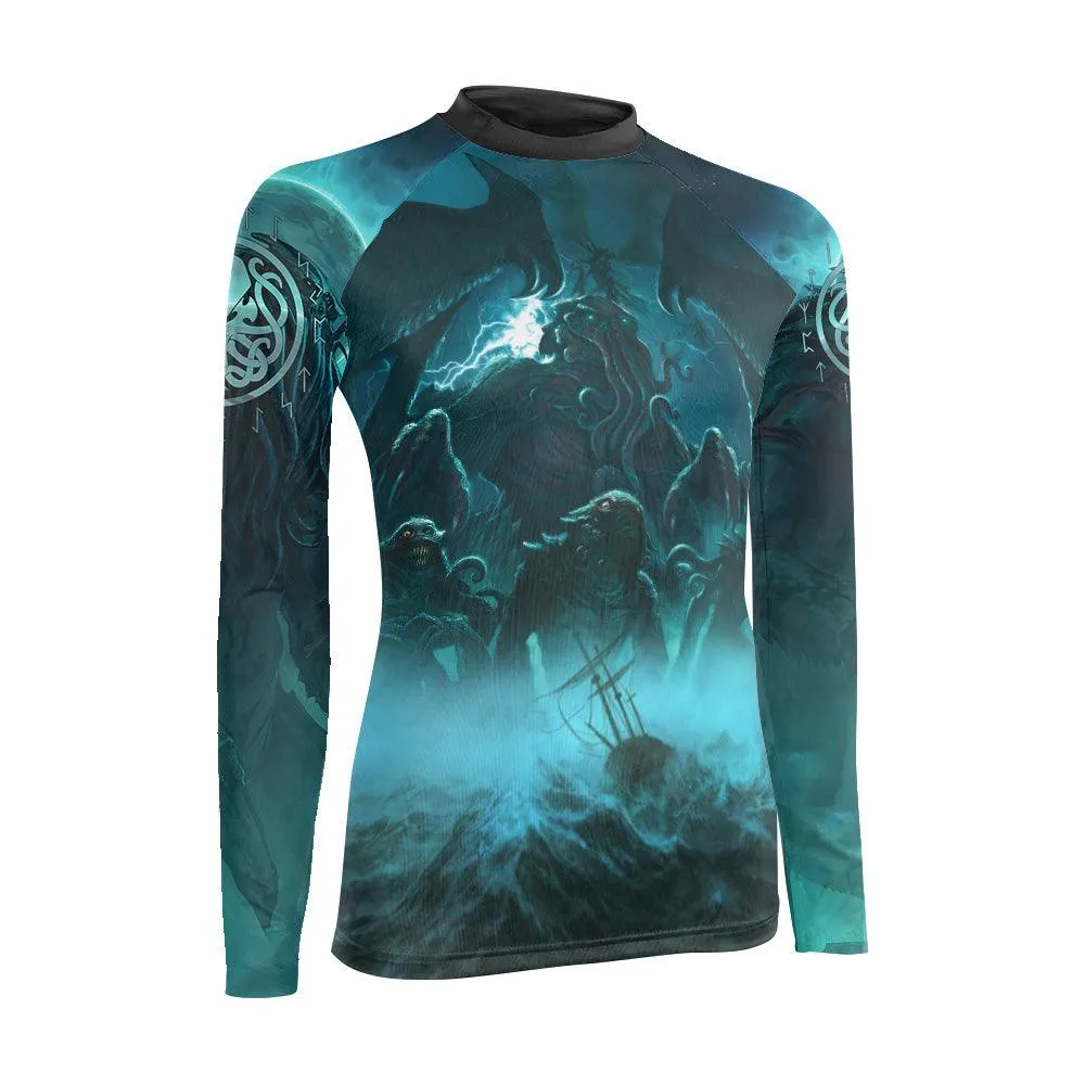 Crew Of Cthulhu Women's Long Sleeve Rash Guard