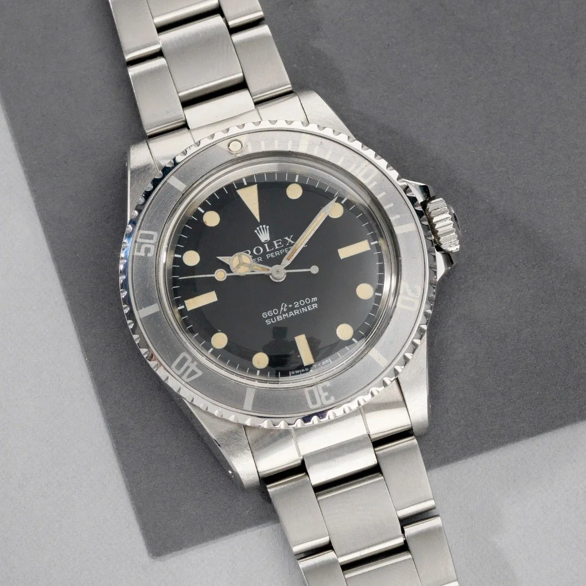 Curated Rolex Submariner Non-Serif Matte Dial 5513   GOYARD