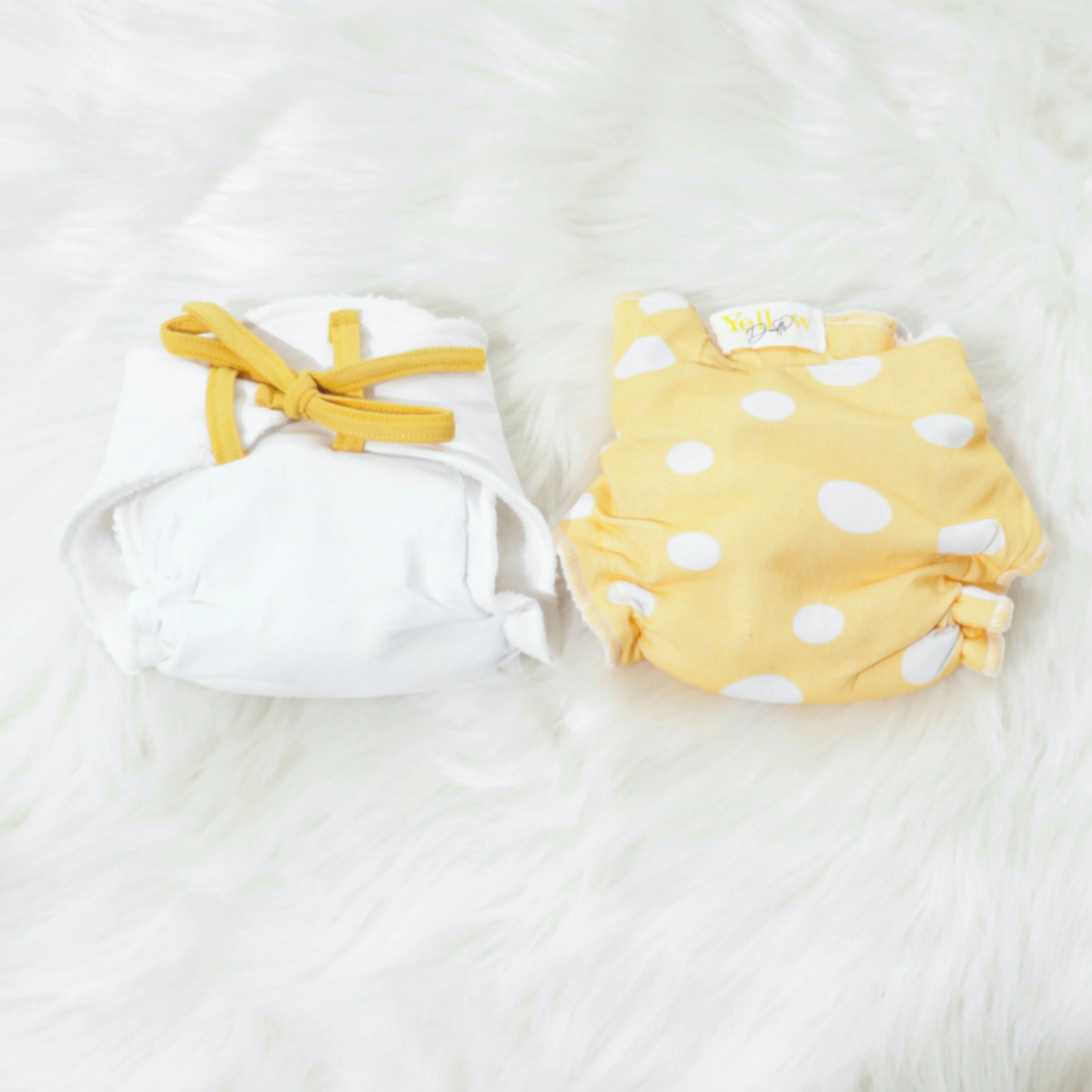 Cute Polka - Everyday Essentials Nappy & Vest (Set of 4)