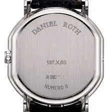 Daniel Roth Masters 8 Day Tourbillon 18K White Gold Men's Watch