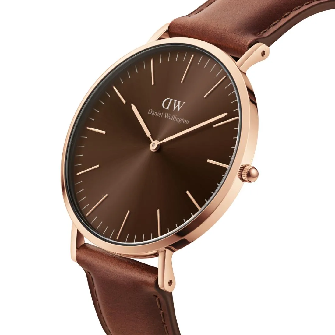 Daniel Wellington Brown Dial Men Analogue Watch - DW00100627