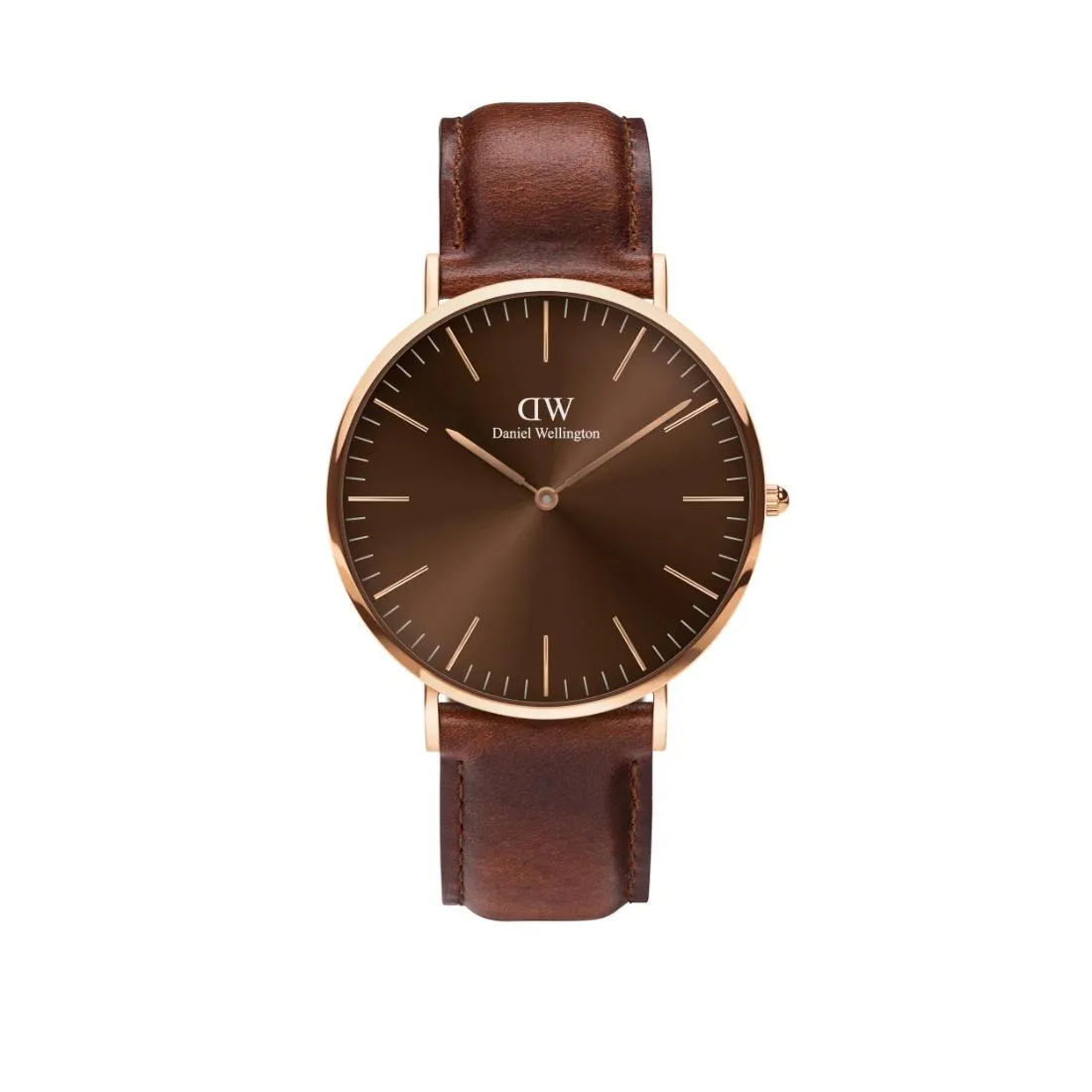 Daniel Wellington Brown Dial Men Analogue Watch - DW00100627
