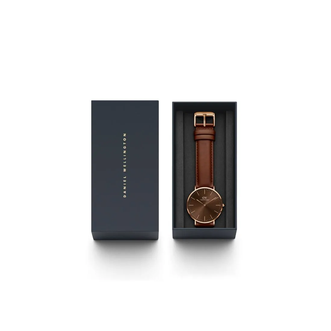 Daniel Wellington Brown Dial Men Analogue Watch - DW00100627