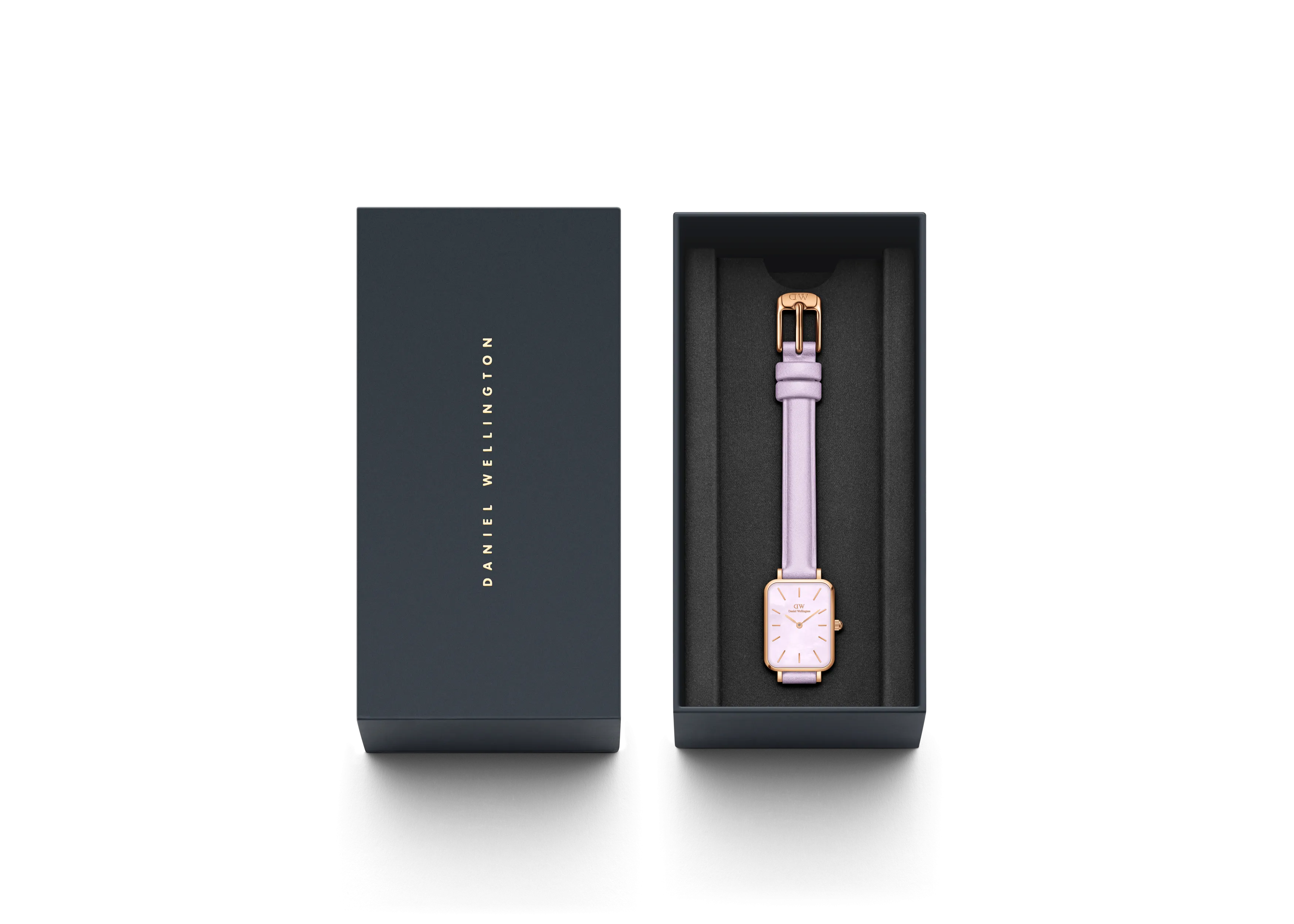 Daniel Wellington Mother of Pearl Purple Dial Women Analogue Watch - DW00100637