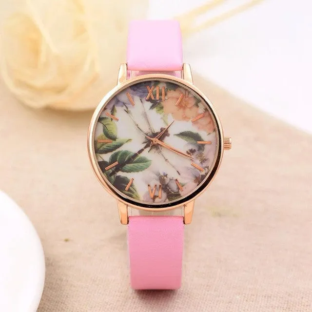 Dragonfly Retro Fashion Watch