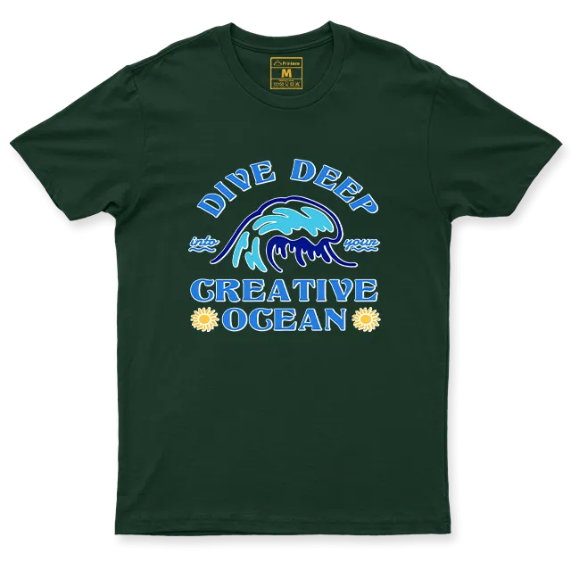 Drifit Shirt: Creative Ocean
