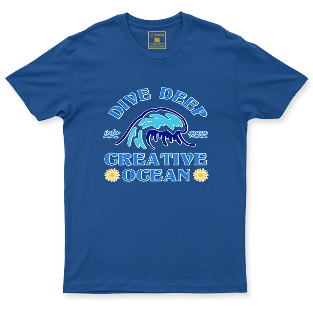 Drifit Shirt: Creative Ocean