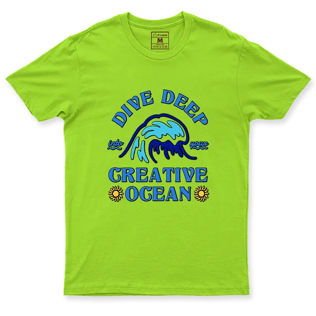 Drifit Shirt: Creative Ocean
