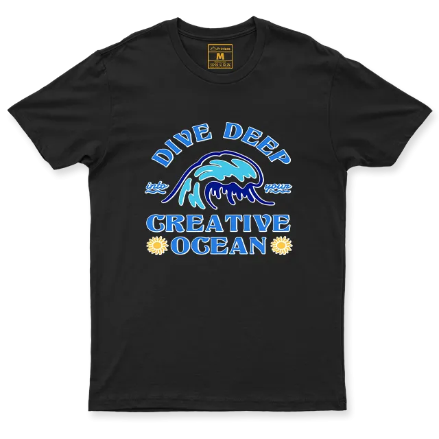 Drifit Shirt: Creative Ocean