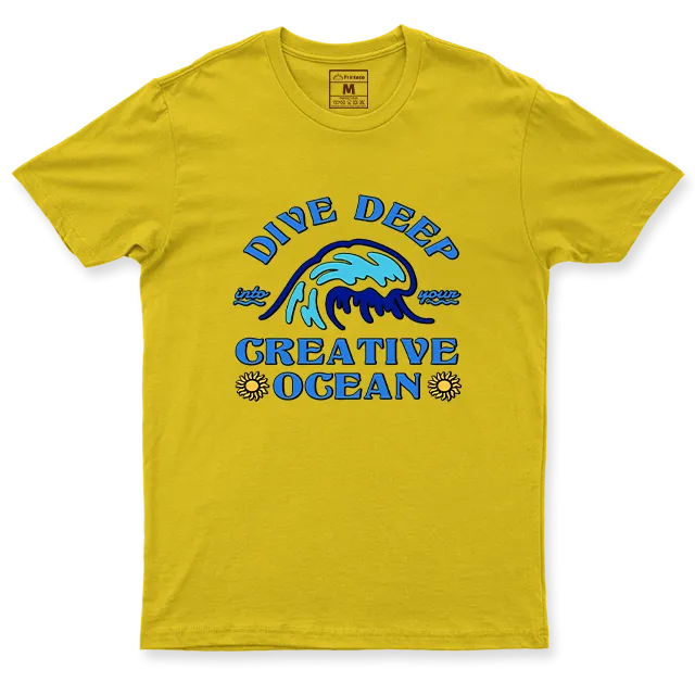 Drifit Shirt: Creative Ocean