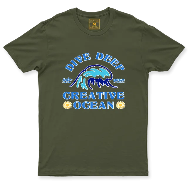 Drifit Shirt: Creative Ocean