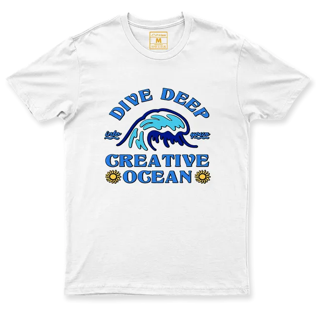 Drifit Shirt: Creative Ocean