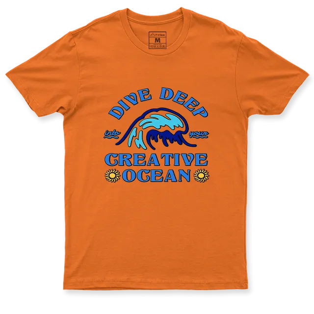 Drifit Shirt: Creative Ocean