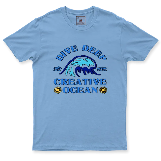 Drifit Shirt: Creative Ocean