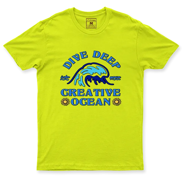 Drifit Shirt: Creative Ocean