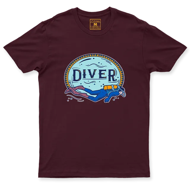 Drifit Shirt: Diver Badge